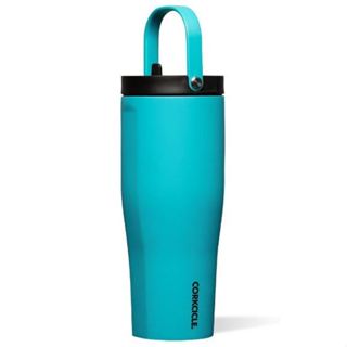 【預購】美國Corkcicle 手提附蓋子和吸管不鏽鋼保溫杯 30盎司