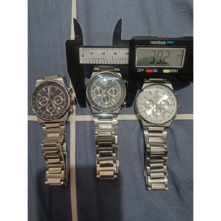 CASIO EDIFICE EF-500三眼計時石英中古錶