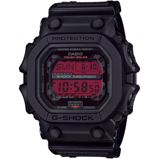 【CASIO】卡西歐 G-SHOCK 黑紅配色 太陽能電子錶 手錶 學生錶 GX-56BBR-1 臺灣卡西歐保固一年