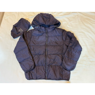 二手正品 UNIQLO ULTRA LIGHT DOWN 特級輕型羽絨連帽外套 男孩 大童尺碼150