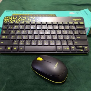 羅技 Logitech 無線鍵鼠組 MK240 NANO 500含運，售出不退