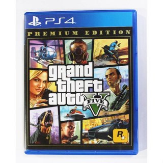 PS4 俠盜獵車手 5 GTA5 GTA 5 (中文版) 亞版中文封面 (二手商品)【臺中大眾電玩】