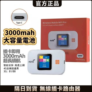 【現貨當日出貨】WiFi分享器 車載WiFi 行動WiFi 隨身WiFi E5577 全網通 無線4G數顯插卡便攜路由器