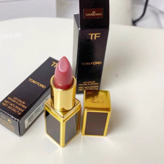 現貨👄 肉桂豆沙🌹正品小樣Tom ford/TF啞光黑管口紅03#Casablanca