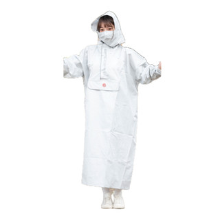 寶嘉尼 BAOGANI B09 旅行者背包型雨衣 晨霧銀 一件式雨衣 背包加寬 加大雨衣 加寬雨衣 背包雨衣 快乾雨衣