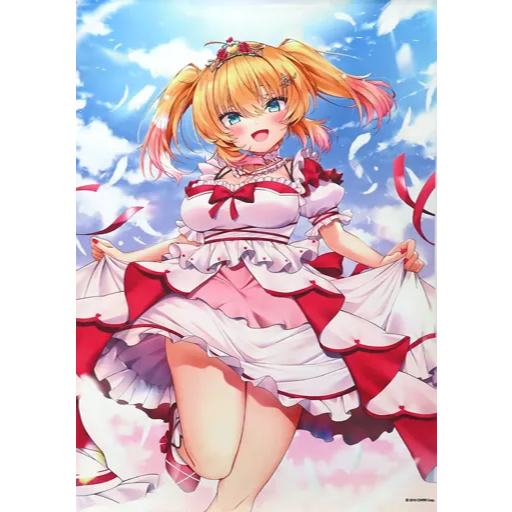 赤井心 掛軸 B2 虛擬 YouTuber hololive 赤井はあと活動4周年記念