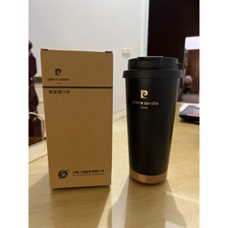 全新 pierre cardin 皮爾卡登陶瓷隨行杯500ml 保溫杯不鏽鋼杯子水杯