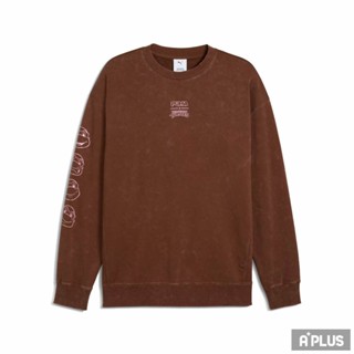 PUMA 男 TMNT系列圖樣圓領衫 長袖上衣 - 63010065