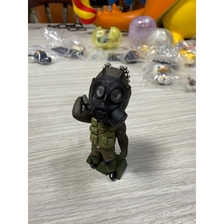 T-ARTS 戴著防毒面具的動物們 猩猩 Kevin 轉蛋 扭蛋