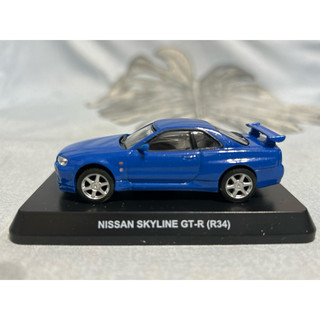 7-11NISSAN SKYLINE GTR(R34)模型車