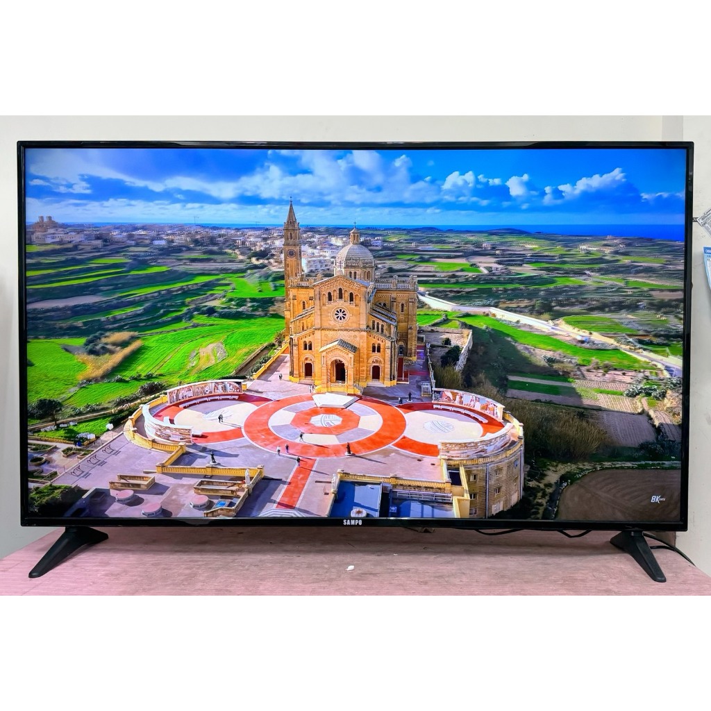 【三峽緯嘉】二手65吋4K液晶電視 SAMPO DS-65AJ80D