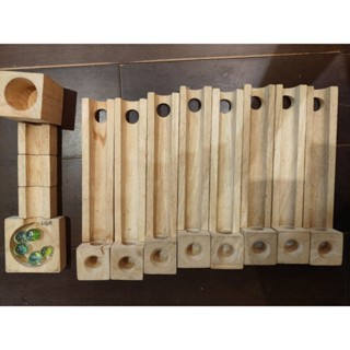 木製彈珠軌道玩具組 超好玩