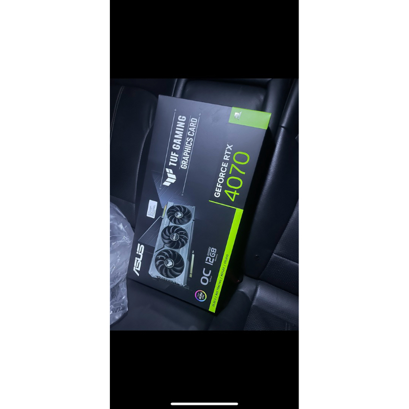 【二手】華碩ASUS TUF RTX4070 O12G Nvdia顯示卡