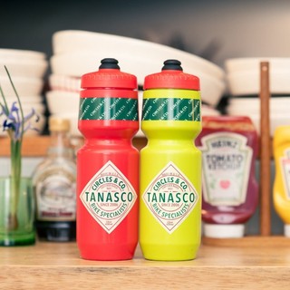 ｜松果商號｜CIRCLES ORIGINAL TANASCO 美國製辣醬單車水壺26oz自行車水壺單速車死飛瓜佛