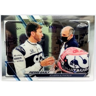 Pierre Gasly 2021 Topps Chrome F1 車手卡 紅牛 Formula 1 Alpine賽車卡