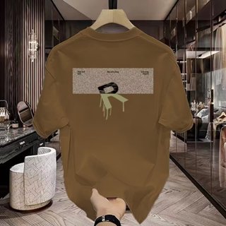GP&臺灣現貨 短袖男 短袖t恤男夏季新款歐貨休閒潮牌潮流ins百搭圓領時尚韓版上衣