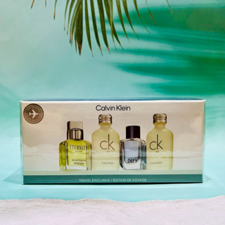 Calvin Klein 卡文克萊 CK 小香 淡香水禮盒4入組（one*2+無畏之心*1+永恆*1）