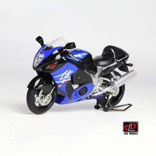 鈴木隼Suzuki GSX-1300R Hayabusa 摩托車 LCD 1:12 模擬合金模型