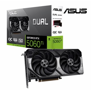 現貨】全新 ASUS 華碩 DUAL RTX5060TI O16G 顯示卡 鈦版 電競 超頻雙風扇 DLSS4【公司貨