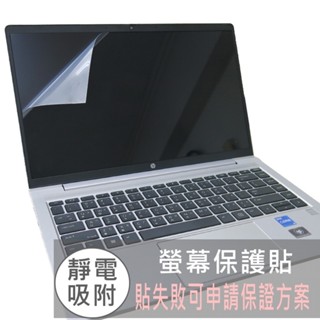 【Ezstick】HP ProBook 440 G9 G10 靜電式 螢幕貼 (可選鏡面或霧面)