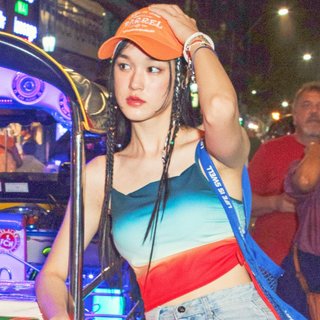 ((海洋芒果))BRREL 熱帶細肩泳裝上衣(共3色)