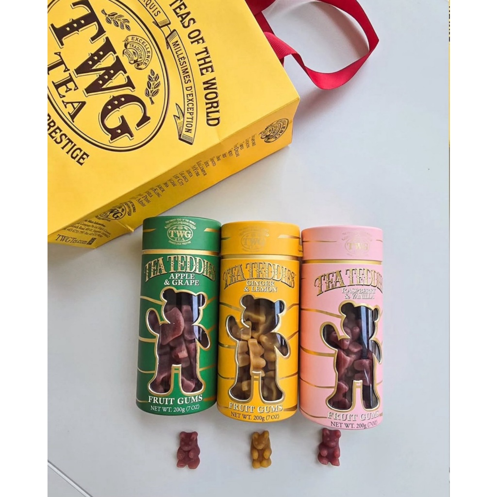 【快速現貨可出】超夯TWG茶香泰迪 tea teddies 新年春節過年馬年送禮禮物 非唐寧茶 小熊軟糖 肉桂