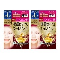 【日本KOSE】高濃度蜂王漿-玻尿酸保濕面膜 4片面膜