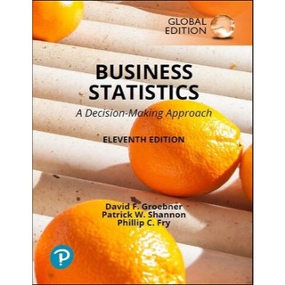 [華通書坊]Business Statistics A Decision-Making Approach 11/E GROEBNER 9781292446288