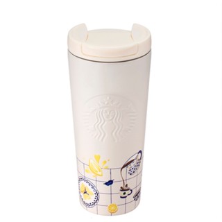 現貨 星巴克 STARBUCKS 海濱時光不鏽鋼杯473ml 保冰保溫 咖啡杯 隨行杯 TOGO杯 飲用口