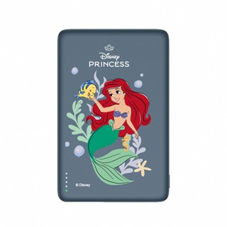 迪士尼超薄磁吸無線快充行動電源/ 5000mAh/ 小美人魚 eslite誠品