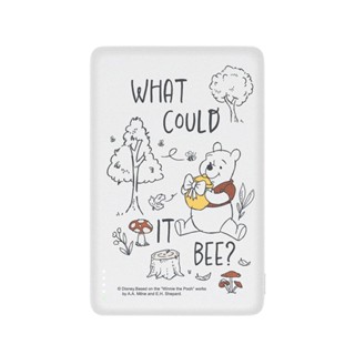 迪士尼超薄磁吸無線快充行動電源/ 5000mAh/ 蘑菇維尼 eslite誠品