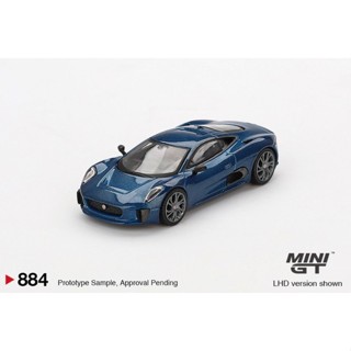 MINIGT 1/64 捷豹 Jaguar C-X75 Blue LHD 左駕 東海模型