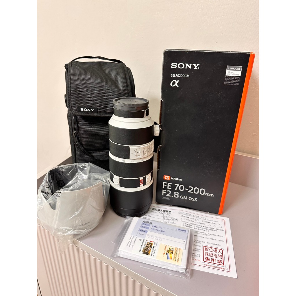 SONY 70-200 F2.8 OSS GM 一代 鏡頭 二手 少用 長焦 g master 大光圈