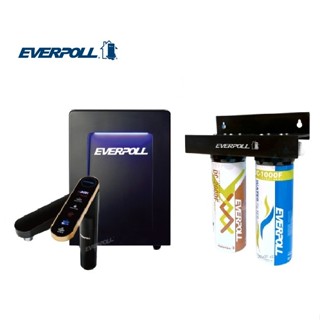 EVERPOLL愛科濾淨EVB-398櫥下三溫觸控式 UV殺菌飲水機搭載DCP3000黑武士淨水器