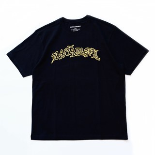 Maharishi 1489 MUAY THAI TIGER DRAGON T-SHIRT 黑 有機棉 品牌LOGO