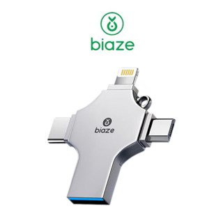 【biaze畢亞茲】 USB3.0 Lightning/ Type-C/ Micro四合一通用版隨身碟 隨身碟
