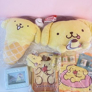 日本帶回 新品現貨 三麗鷗 布丁狗 一番賞 最後賞 玩偶 抱枕 方巾 玩偶掛飾 紙膠帶組 水壺