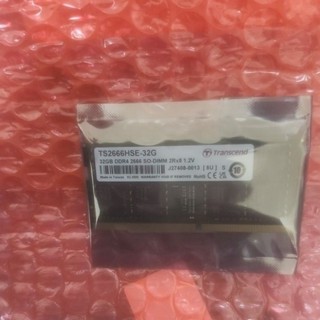 創見 TS2666HSE-32G Transcend 創見32GB TSRam DDR4 2666 筆記型記憶體DDR4