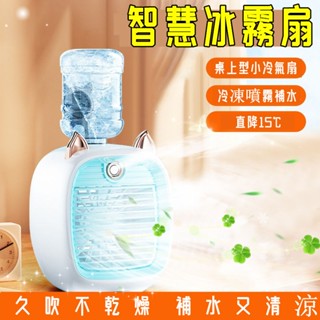 ⚡限時下殺 冷氣扇 水冷扇 冰霧空調扇 USB風扇 噴霧風扇 加濕風扇 水霧風扇 空調扇 小米 微型冷氣 移動式水冷氣