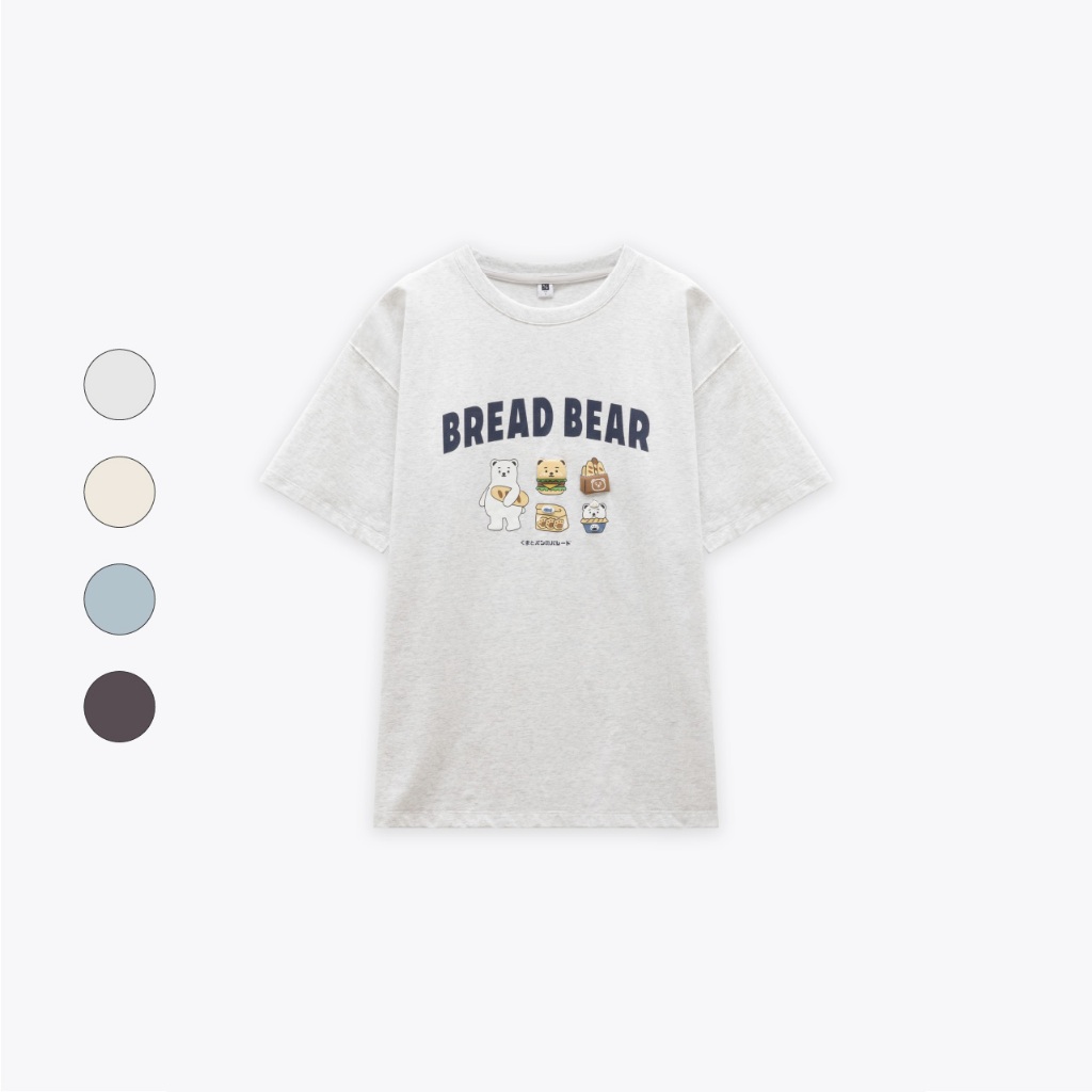 50% Fifty Percent｜胖胖家族美式甜點印花T恤｜02561910002