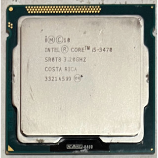 Intel® Core™ i5-3470 處理器 6M 快取記憶體，最高 3.60 GHz 4核4續 二手CPU處理器