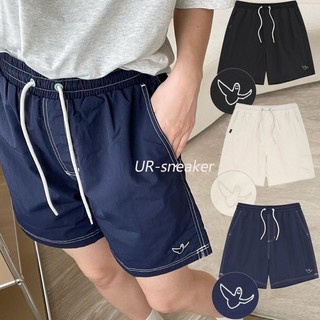 現貨免運 WHATITISNT 小天使短褲 小標短褲 小飛人短褲 尼龍短褲 休閑短褲 男女款 韓國短褲 韓國代購