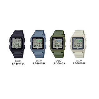 CASIO 卡西歐世界地圖數字款LF-30W-1A LF-30W-2A LF-30W-3A LF-30W-8