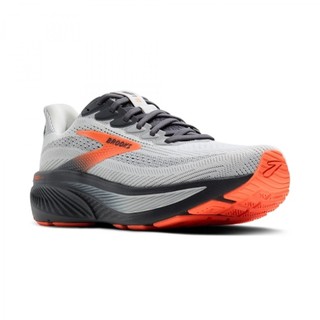 【BROOKS】GHOST 17 慢跑鞋 平穩型避震緩衝 4E超寬楦-110442-4E048-灰橘\男