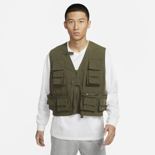 [4折出清] NIKE M NL UTILITY VEST 男背心外套 橄欖綠 FN3215-325