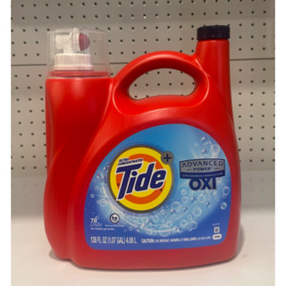 【艾莉生活館】COSTCO TIDE 汰漬 OXI亮白護色洗衣精(4.08L/罐)《適一般&滾筒》《㊣附發票》