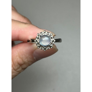 水晶戒指 海藍寶戒指💍 可調整戒圍