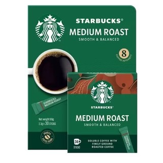 🔥現貨不用等🔥好市多代購 星巴克 中度烘培即溶咖啡 30包入