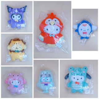 💞現貨💞日本 三麗鷗 動物系列 吊飾娃娃 Holle Kitty 庫洛米 布丁狗 美樂蒂 大耳狗 帕恰狗 人魚漢頓