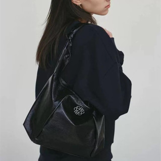 現貨出貨 韓國 Nick&Nicole 爆紅品牌 油蠟皮綁帶包 Square Shoulder Bag 單肩包 女生必備